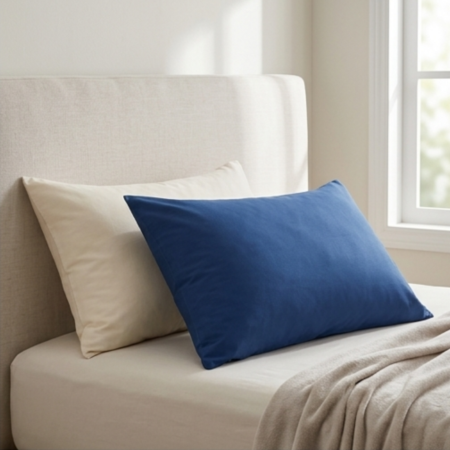 AMAL's Premium Solid Color Pillow Covers | Minimalist Comfort (Surprise Color)