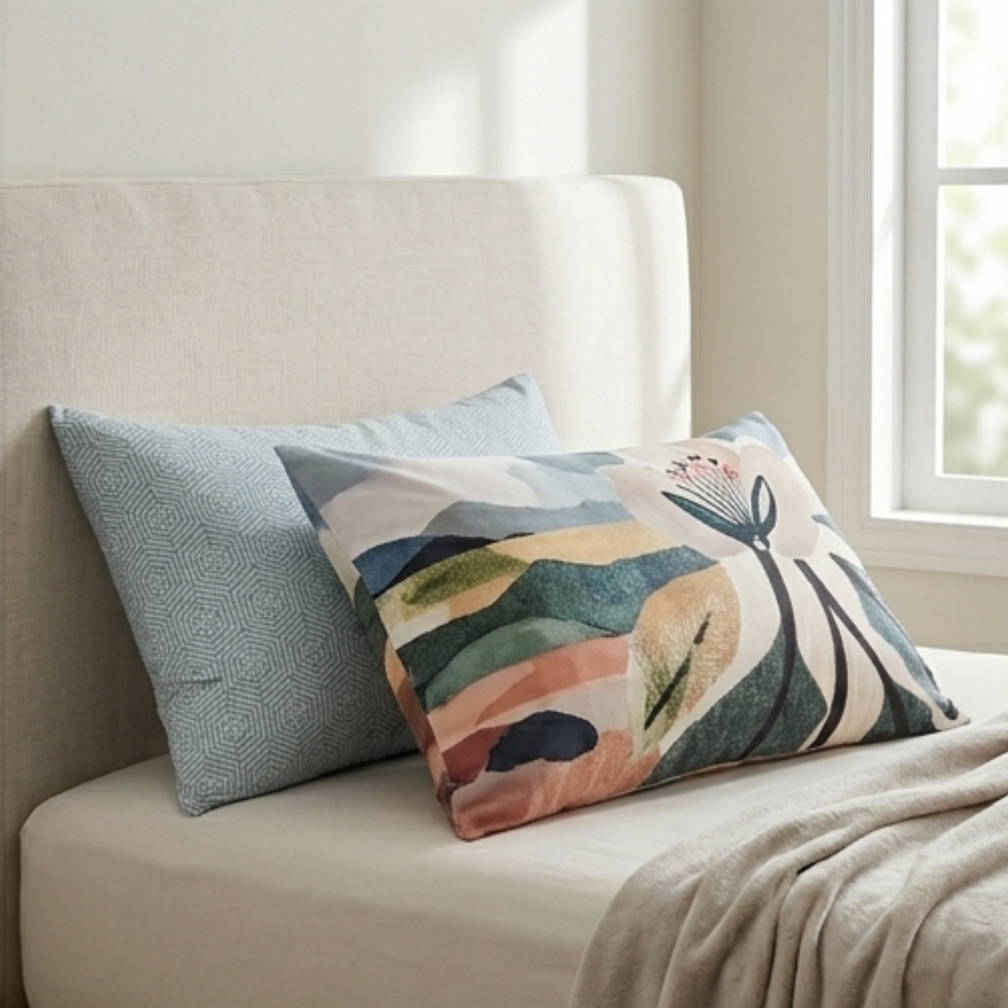 AMAL's Premium Decorative Patterned Pillow Covers | Elegant Prints (Surprise Design)