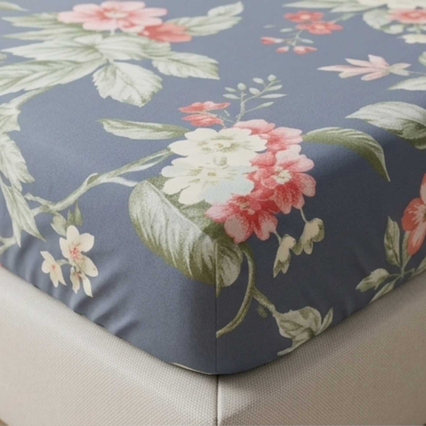 AMAL's Premium Patterned Fitted Sheet – Elegant Floral & Geometric Designs (Surprise Design)