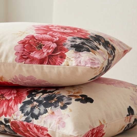 AMAL's 6-Piece Floral Bedding Set – Soft-Touch Finish